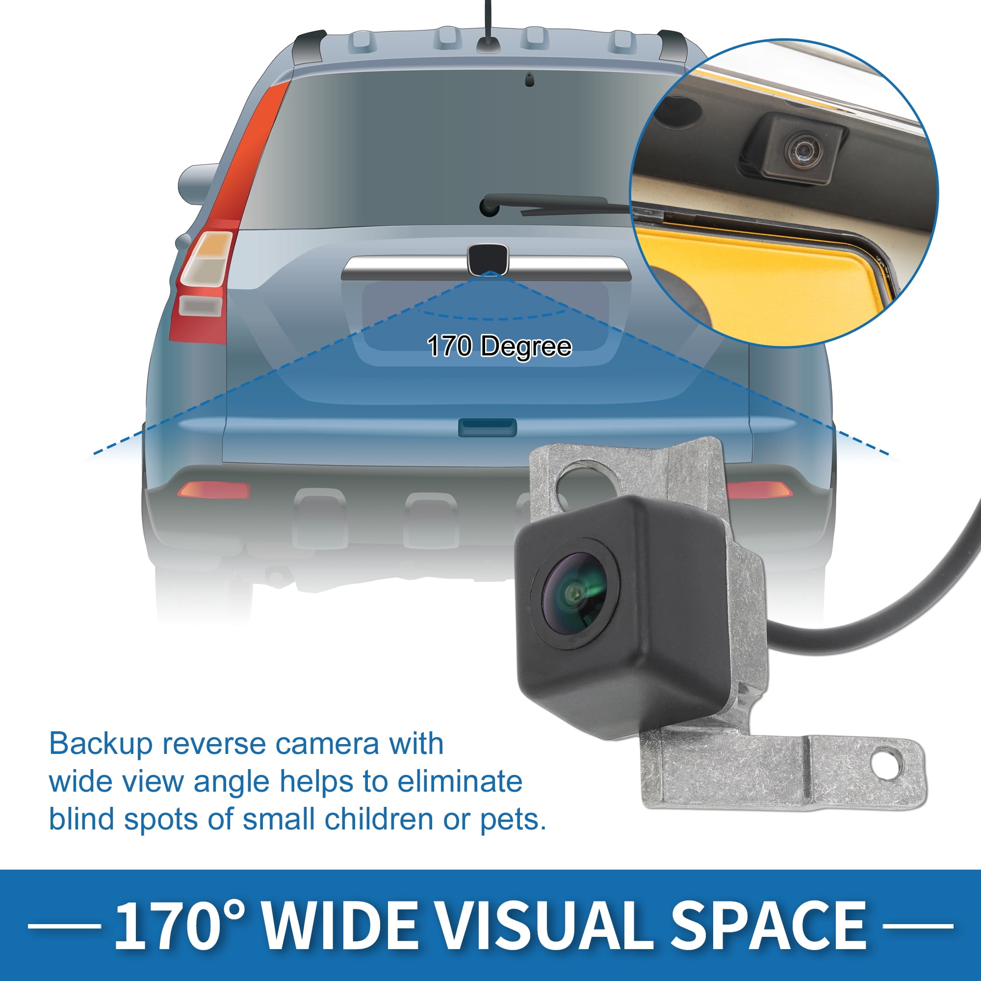Unique Bargains Rear View Camera for Hyundai for Genesis Sedan 2009-2011 Backup Camera