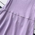 thumbnail image 5 of DHFJKG Dresses Girls Summer Dress Casual Sleeveless Round Neck Elastic Waist A Line Solid Color Dress For Kids Comfortable Breathable Trendy Sundress, 5 of 9