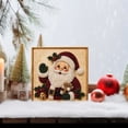 thumbnail image 4 of 3d Christmas Pearl Art Kit,Pearl Diamond Art Kits For Adults Christmas, Diy Christmas Diamond Painting Art Kit With Frame, 3d Raised Beads Craft Set, Relaxing Holiday Hobby, Seasonal Home Decor, 4 of 7