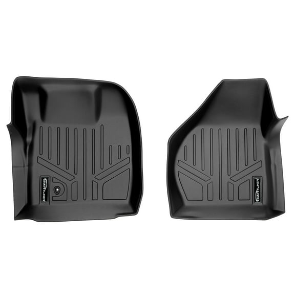 SMARTLINER 1st Row Custom Fit Floor Liners Compatible with 2008 - 2010 Ford F-250 Super Cab