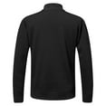 thumbnail image 4 of Mens Sweatshirt Under $10 Men's Dry-Fit Active Quarter Zip Long Sleeve Athletic Performance Pullover Fashion Stand Collar Elasticity Base Layer, 4 of 8