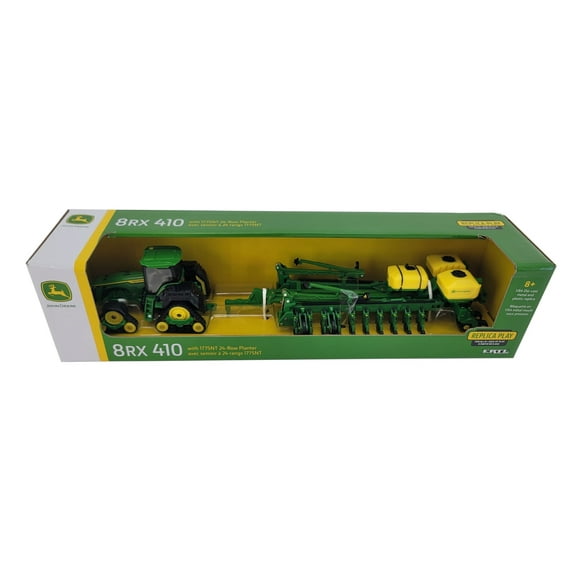 1/64 John Deere 8RX 410 w/ 1775NT 24-Row Planter Toy - LP82766