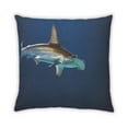 thumbnail image 2 of Ahgly Company Animals Shark Outdoor Throw Pillow, 18 inch by 18 inch, 2 of 6