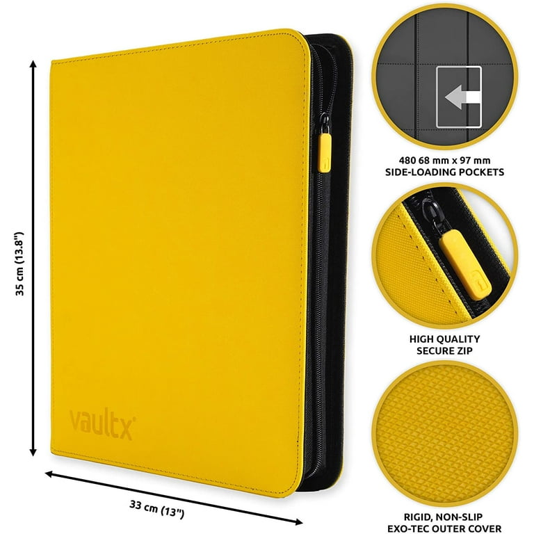 card binder 480 Premium Traditional sleeved collectors binder [480 pockets 3X4] Hazel main image 1