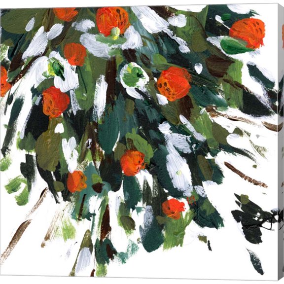 Great Art Now Ripe Tangerines I by Melissa Wang, Canvas Wall Art, 24W x 24H