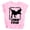 Black on Pink Shirt, variant on Dino Four Square Dinosaur 4th Birthday Shirts for Baby Toddler & Youth Boys & Girls Black on Pink Shirt 4T