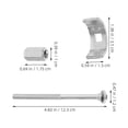 thumbnail image 2 of FOMIYES 10Ud Conectores De Para Encimeras De En Acero Galvanizado Para Unión Segura Y Duradera, 2 of 8