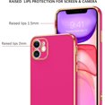 thumbnail image 2 of iPhone 11 Case, iPhone 11 Phone Case with Extra Adjustable Love Heart Kickstand Holder Soft TPU Plating Bumper Protective Slim Shockproof iPhone 11 Phone Case Cover for Girls Women, Hot Pink, 2 of 9
