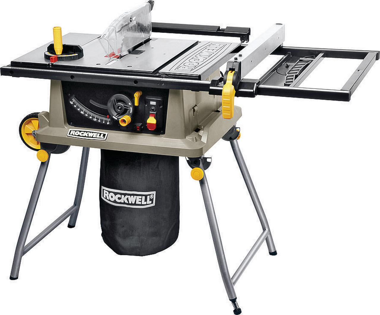 Rockwell Rk7241S 15 Amp 10Inch Table Saw With Laser Guide Walmart