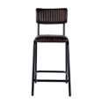thumbnail image 2 of Butler Specialty Company Waylon 31.5" Seat Height Leather Bar Stool-Brown, 2 of 5