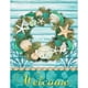 thumbnail image 1 of Cuadros Decorativos (DB6997) Pintura de diamantes Conchas y estrellas de mar Pared de diamantes de imitación redonda completa 30x40cm Tmvgtek embutido en tela, 1 of 1