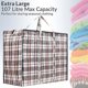 thumbnail image 4 of Bolsa de almacenamiento grande para guardar ropa en mudanza - Paquete múltiple 80 * 60 * 20 cm (paquete de 8), 4 of 5