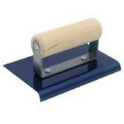 Marshalltown CE557B 6"x4" Blue Steel Edger w/Wood Handle