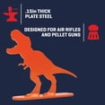 thumbnail image 2 of Allen Company Steel Airgun Target Set, 2 Dinosaur Targets, Orange, 2 of 15