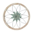thumbnail image 1 of Decoración de pared de metal con flores, adorno para colgar en la pared, escultura de pared Verde, 1 of 8