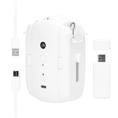 

Andoer 1pc Tuya WiFi Electric Curtain Motor Voice Control Curtain Robot Opener with Gateway Support APP Control Timer Setup Compatible with Home for T-Rail/U-Rail