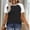 White, variant on Lumosvexa Womens Plain T-Shirt for Women Casual Short Sleeved Shirt Tops Fashionable T Shirt Brown Size S