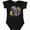 AB-Black, variant on Colorful Lurking Gator Boys or Girls Baby Bodysuit