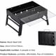 thumbnail image 2 of Asador Parrilla Carbón Portátil Plegable De Viaje Camping, 2 of 8