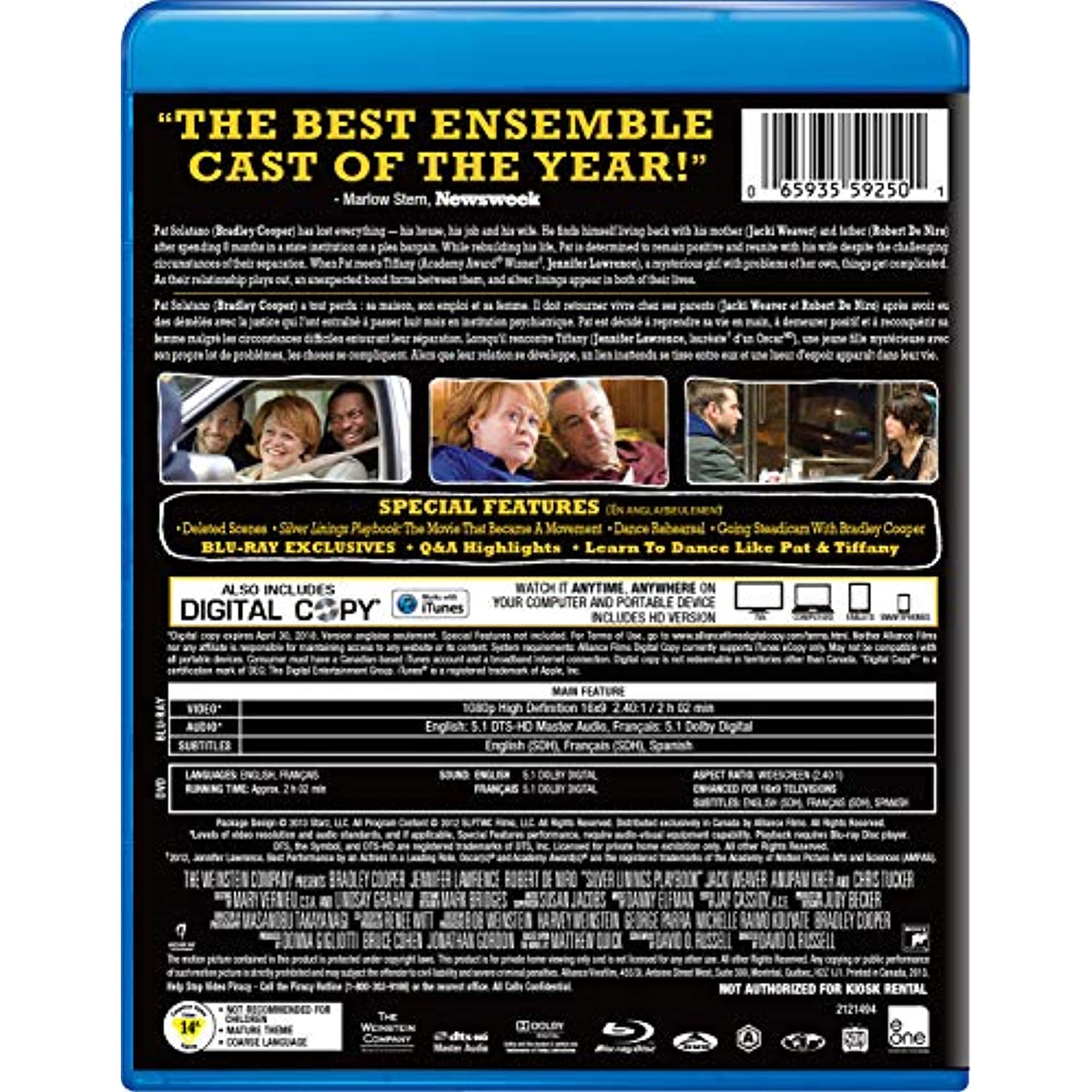 Le Bon Côté Des Choses (Blu-ray + DVD + Copie Numérique) (Bilingue)