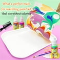 thumbnail image 6 of Water Marbling Paint Creative Art Kit for Kids and Crafts for Girls & Boys Ages 6+ （12 color）, 6 of 7