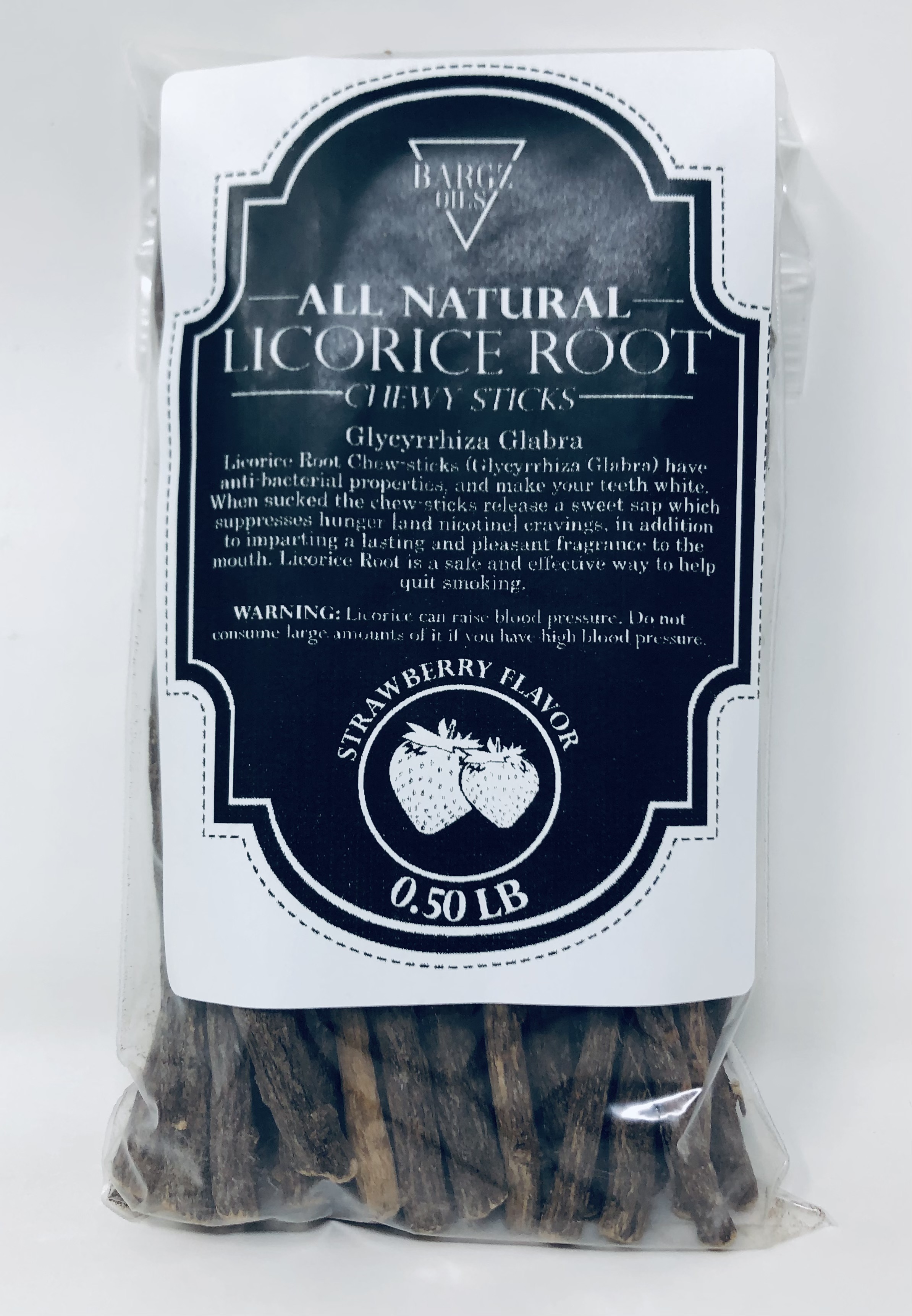 Licorice stick strawberry flavor Organic, Help Quit Smoking, Whiten