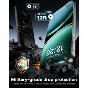 Apple iPhone 17 / iPhone 17 Pro Privacy Screen Protector, 2-Pack Shatterproof Tempered Glass Film 6.3