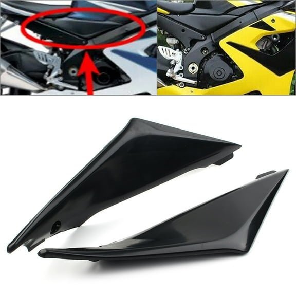 NS Gas Tank Side Cover Panel Fairing for Suzuki GSXR 1000 2005 2006 05 06 Black