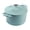 Blue, variant on Martha Stewart Gatwick 7 QT Enameled Cast Iron Dutch Oven - Linen W/ Silver Knob