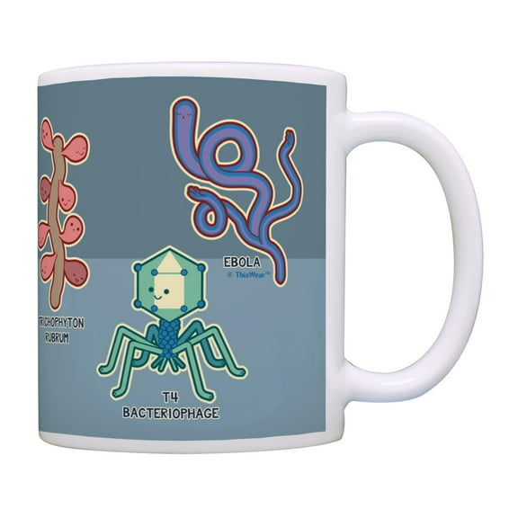 Dr Nurse Gifts Cute Bacteria Doctor Mug Nurse Mug Nurse Appreciation Gifts Coffee Mug Tea Cup Multi