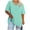 Mint Green(Womens T Shirts), variant on No Boundarie Women's Oversized V Neck T-Shirt Summer Short Sleeve Drop Shoulder Tee Casual Loose Tunic Tops for Leggings S-5XL