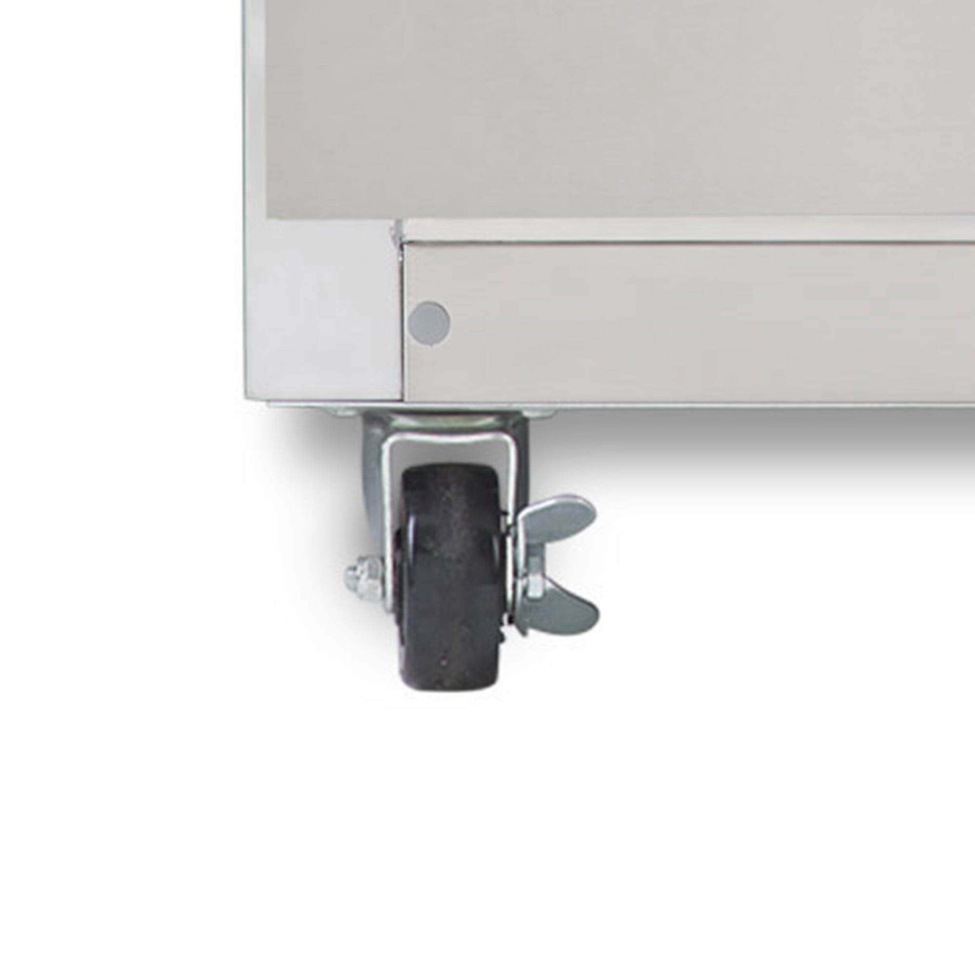Maxx Cold Double Door Undercounter Refrigerator, 48.3", 12 cu. ft. Capacity, in Stainless Steel (MXCR48UHC)