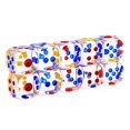 thumbnail image 4 of 10 dados acrílicos transparentes de 6 caras de colores para juegos de póquer de casino, 14 mm, 4 of 5