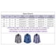 thumbnail image 2 of Camisas Para Hombre Camisa estampada informal de otoño e invierno para hombre, camisa de manga larga con solapa y botones, camisa informal de manga larga con solapa estampada (Purple, XXL), 2 of 6