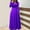 A0427-Purple, variant on CALAFEBILA Evening Dresses for Women Long Sleeve Solid Color Maxi Formal Dress Slim Long Dresses for Women 2025