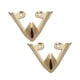 thumbnail image 5 of Protector puntiagudo para zapatos Salvador 2 piezas tacones altos puntera Oro, 5 of 10
