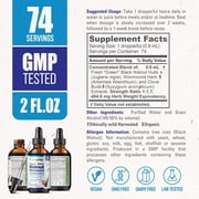 biophix Green Black Walnut Wormwood Extract 2 oz - Natural Potent Herbs Cleanser Supports Intestinal Health