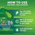 thumbnail image 6 of Green Gobbler Liquid Drain Clog Remover- Dissolve Hair, Soap, Personal Care Wipes from  Clogged Toilets, Sinks And Drains, 1 Gallon, 6 of 11