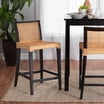 Baxton Studio 180-11419-AMZ - Juego De 2 Taburetes Para
