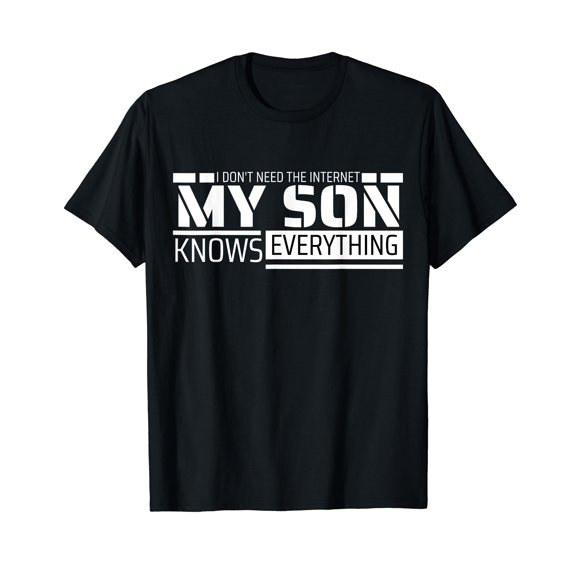 Funny Dad Shirt from Son Men Funny Fathers Day Dad T-Shirt