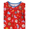 thumbnail image 7 of Cocomelon Infant and Toddler Girls Granny Gown Nightgown Red K219775CM, 7 of 7