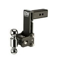 thumbnail image 5 of B&W Hitches 2.5" Shank Double Hitch Ball Mount 2 in Receiver, 10000 lbs Tow Capacity, 5 of 5