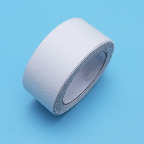 GOOHOCHY 5mx5cm Anti-slip Strips Shower Stickers Bath Safety Strips Transparent Non Strips Stickers for Bathtubs Showers Stairs Floors for Bathroom (White)