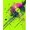 Lime Green Pink, Pattern 16, variant on Design&I 8'x10' Washable Area Rug Extra Large Skid-Resistant Low Profile Vinyl Record Vintage Turntable With Bold Musical Note Border for Living Room, Family