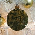 thumbnail image 5 of Ocelot Wild Cat Wood Christmas Tree Holiday Ornament, 5 of 7