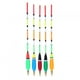 thumbnail image 1 of Flotador de pesca de madera de Balsa de varios colores, 5 uds., indicador de mordedura, equipo de pesca (3 + 2g), 1 of 9