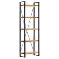 thumbnail image 6 of vidaXL 5-Tier Bookcase 23.6"x11.8"x70.9" Solid Mango Wood, 6 of 10