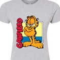 thumbnail image 3 of Garfield - Pixel Square - Juniors Fitted Graphic T-Shirt, 3 of 5