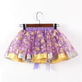 thumbnail image 5 of KAUOD Girls Tutu Skirt Stars Sequins Fluffy Tulle Skirts Sparkle Dance Party Princess Skirt Trendy Cute Dress Up Skirts, 5 of 7