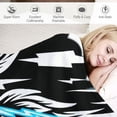 thumbnail image 3 of Orinice Angel Wings Lightning Bolts Warm Lightweight Blanket Soft Fleece Blankets All Seasons Throw Blanket for Bed Couch Sofa Office Decor Multiple Sizes 40x50in, 3 of 6